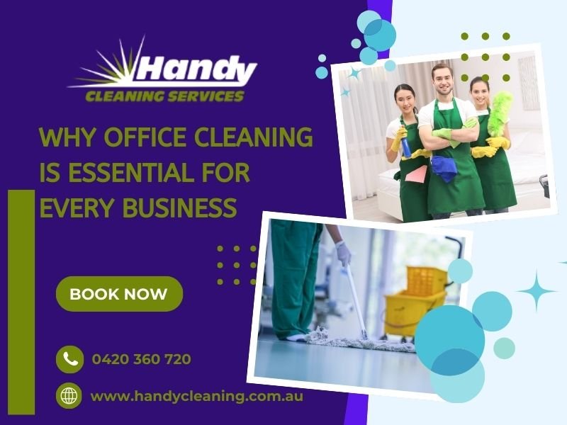 Why Office Cleaning is Essential For Every Business