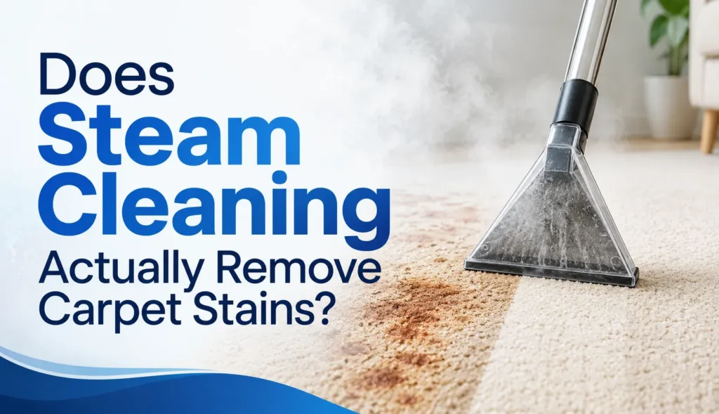 Does Steam Cleaning Actually Remove Carpet Stains