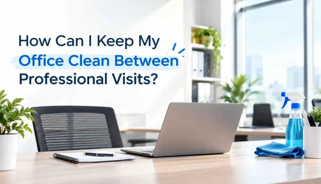 How Can I Keep My Office Clean Between Professional Visits?